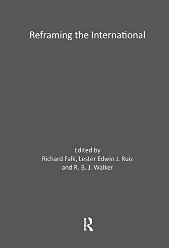 Imagen de archivo de Reframing the International: Law, Culture, Politics: Law, Politics and Culture a la venta por Chiron Media