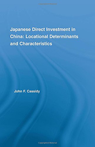 Beispielbild fr Japanese Direct Investment in China zum Verkauf von Blackwell's