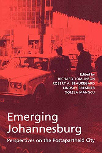 Imagen de archivo de Emerging Johannesburg a la venta por Blackwell's