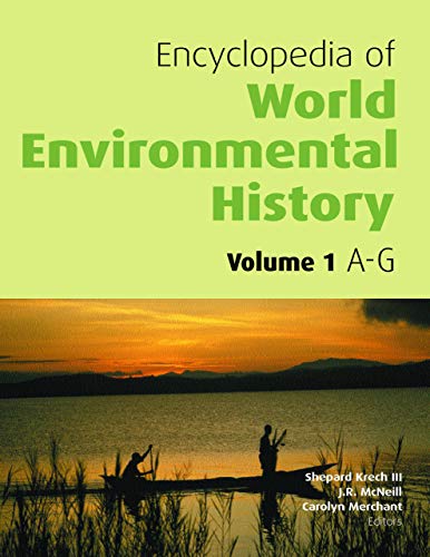 Imagen de archivo de Encyclopedia of World Environmental History a la venta por Better World Books