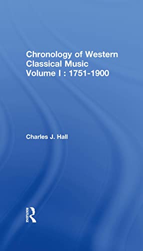 9780415938785: Chronology of Western Classical Music, 1751-2000