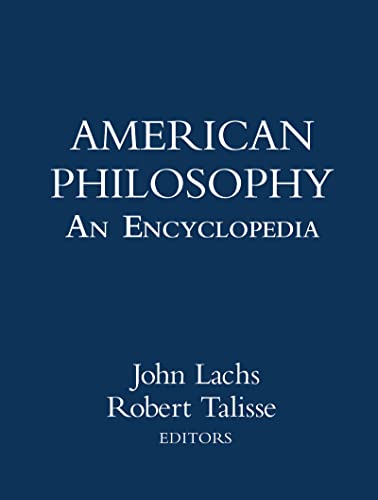 Stock image for American Philosophy: An Encyclopedia for sale by Chiron Media