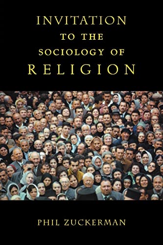 Beispielbild fr Invitation to the Sociology of Religion zum Verkauf von Better World Books