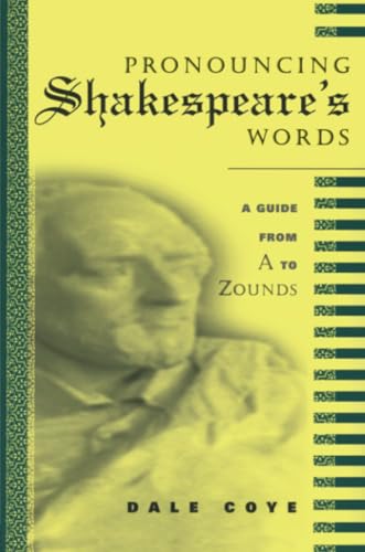 9780415941822: Pronouncing Shakespeare's Words