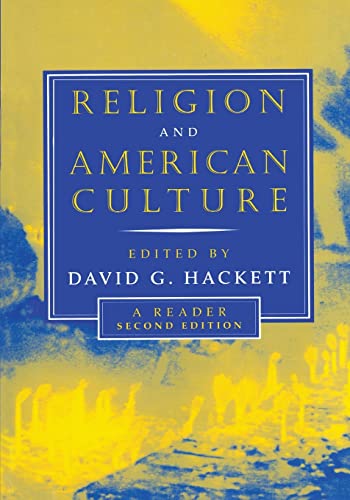 Stock image for Religion and American Culture: A Reader for sale by Blackwell's