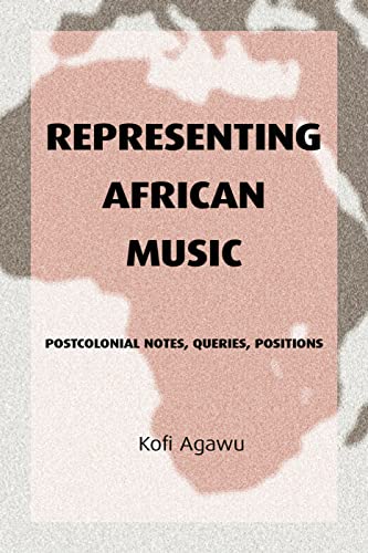 Imagen de archivo de Representing African Music a la venta por GoldenWavesOfBooks