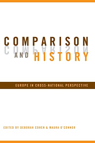 Beispielbild fr Comparison and History : Europe in Cross-National Perspective zum Verkauf von Better World Books