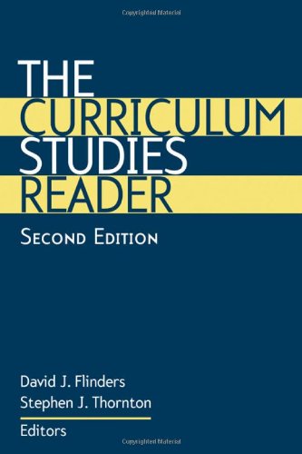 Imagen de archivo de Curriculum Studies Reader E2 a la venta por SecondSale