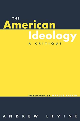 Imagen de archivo de The American Ideology : A Critique a la venta por Blackwell's