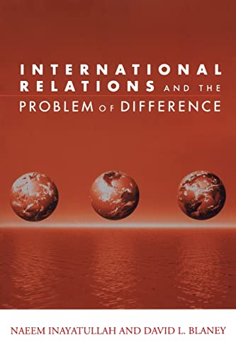 Beispielbild fr International Relations and the Problem of Difference: 1 (Global Horizons) zum Verkauf von WorldofBooks