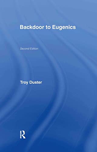 9780415948050: Backdoor to Eugenics