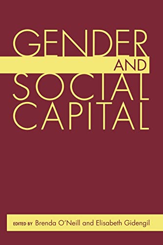 Stock image for Gender and Social Capital for sale by Blackwell's