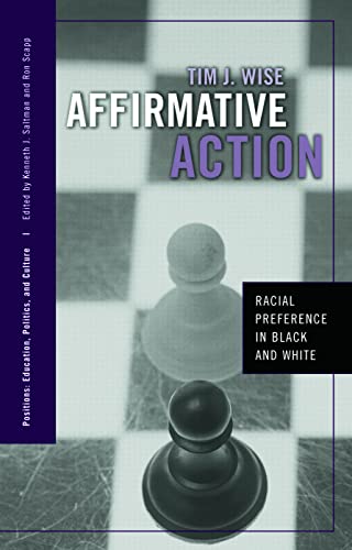 Beispielbild fr Affirmative Action : Racial Preference in Black and White zum Verkauf von Better World Books