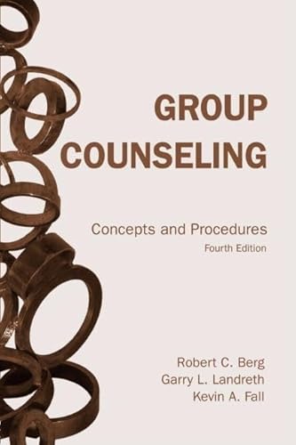 9780415952194: Group Counseling: Concepts and Procedures