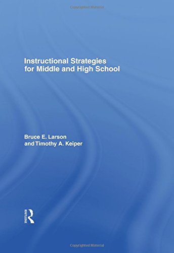 9780415953085: Instructional Strategies for Middle and High School