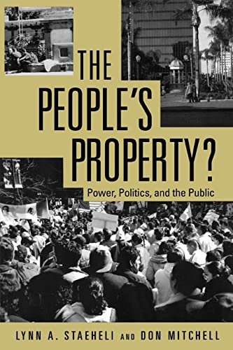 Beispielbild fr The People's Property?: Power, Politics, and the Public. zum Verkauf von WeBuyBooks