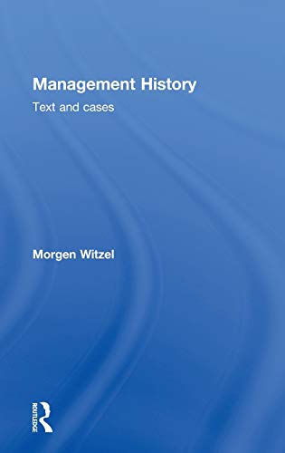 Stock image for Management History: Text and Cases for sale by Chiron Media