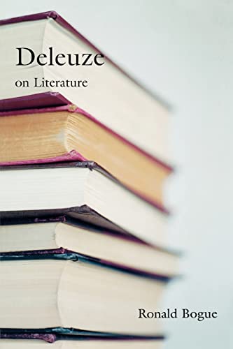 9780415966061: Deleuze on Literature (Deleuze and the Arts)
