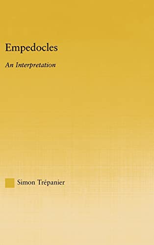 Imagen de archivo de Empedocles. An Interpretation. a la venta por Scrinium Classical Antiquity