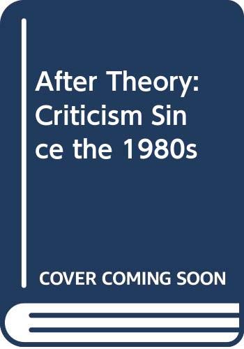 After Theory: Criticism Since the 1980s (9780415967198) by Leitch, Vincent; Williams, Jeffrey
