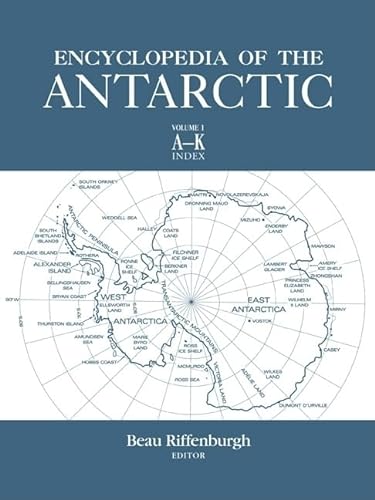 Imagen de archivo de Encyclopedia of the Antarctic: v. 1 & v. 2 a la venta por Chiron Media