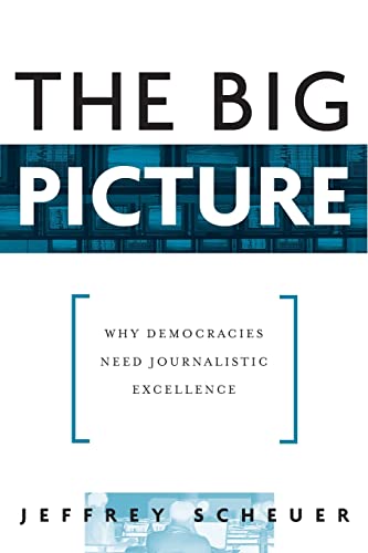 Imagen de archivo de The Big Picture : Why Democracies Need Journalistic Excellence a la venta por Better World Books