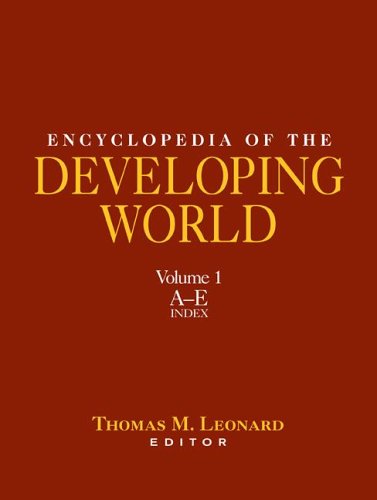 Beispielbild fr Encyclopedia of the Developing World zum Verkauf von Better World Books