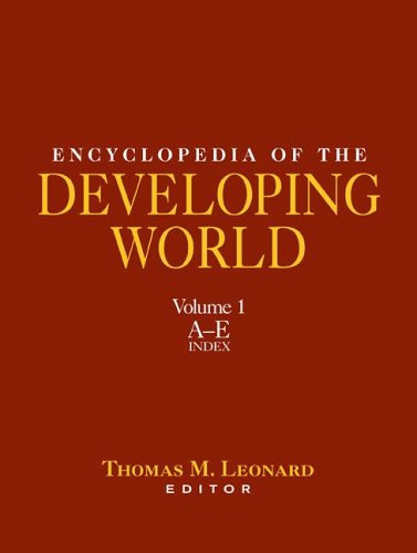 Imagen de archivo de Encyclopedia of the Developing World a la venta por Better World Books