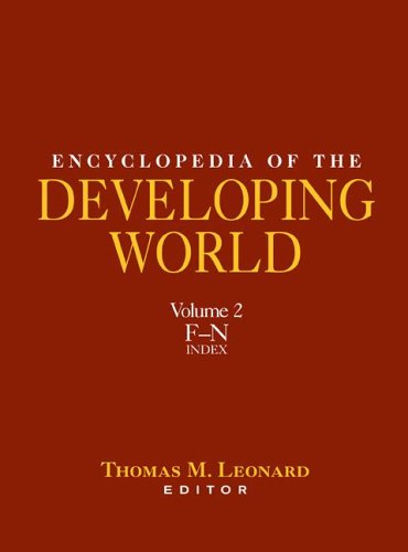 Stock image for Encyclopedia of the Developing World, Volume 2 for sale by Phatpocket Limited