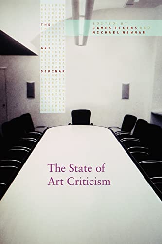 Beispielbild fr The State of Art Criticism zum Verkauf von Blackwell's