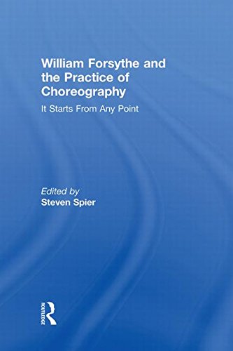 9780415978224: William Forsythe and the Practice of Choreography: It Starts From Any Point