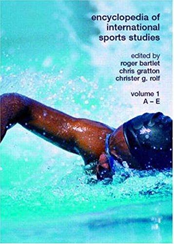 Imagen de archivo de Encyclopedia of International Sports Studies a la venta por Better World Books