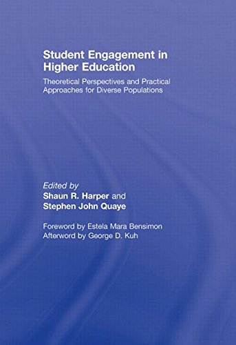 Stock image for Student Engagement in Higher Education: Theoretical Perspectives and Practical Approaches for Diverse Populations for sale by HPB-Red
