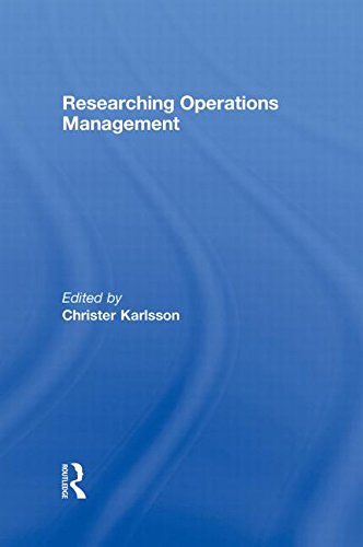 9780415990554: Researching Operations Management