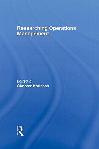 Stock image for Researching Operations Management for sale by Books From California