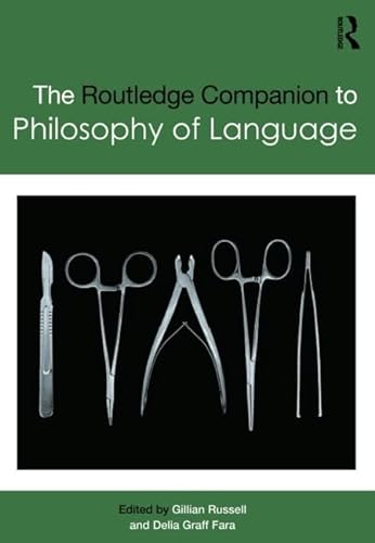 Beispielbild fr Routledge Companion to Philosophy of Language (Routledge Philosophy Companions) zum Verkauf von Reuseabook