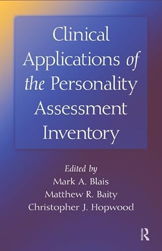 Imagen de archivo de Clinical Applications of the Personality Assessment Inventory a la venta por Chiron Media