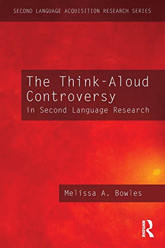 Stock image for The Think-Aloud Controversy in Second Language Research (Second Language Acquisition Research Series) for sale by Chiron Media
