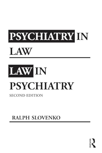 Imagen de archivo de Psychiatry in Law / Law in Psychiatry, Second Edition a la venta por Chiron Media