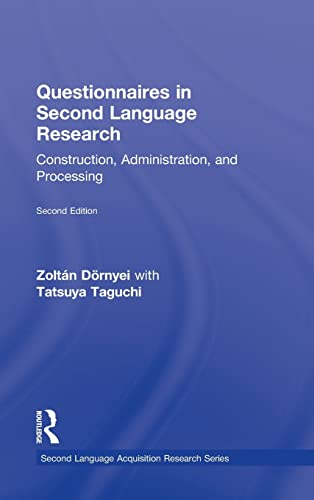 9780415998192: Questionnaires in Second Language Research: Construction, Administration, and Processing