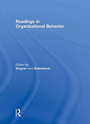 Stock image for Readings in Organizational Behavior for sale by Blackwell's