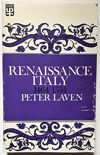 9780416087901: Renaissance Italy, 1464-1534