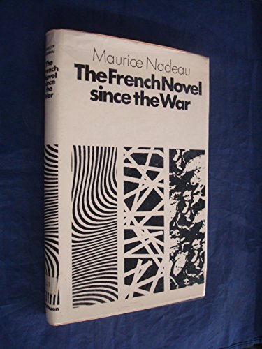 Imagen de archivo de The French Novel Since the War a la venta por Irish Booksellers