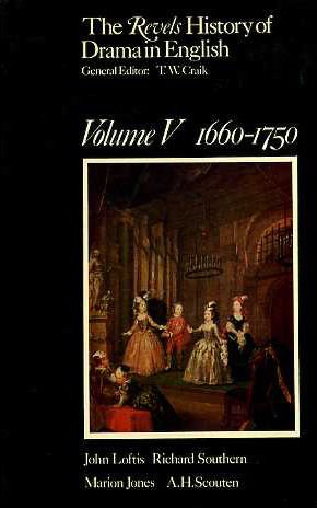 Imagen de archivo de THE REVELS: HISTORY OF DRAMA IN ENGLISH Volume V: 1660-1750 a la venta por David H. Gerber Books (gerberbooks)