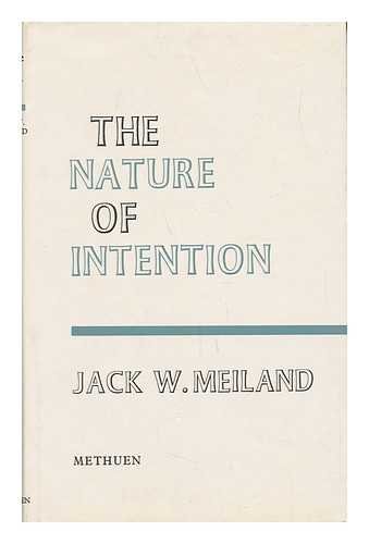 Stock image for The Nature of Intention for sale by Better World Books