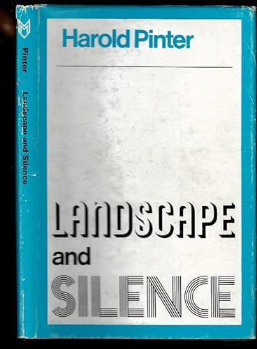 9780416151008: Landscape;: And, Silence (Methuen's modern plays)