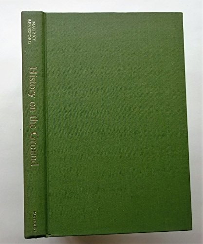 Imagen de archivo de History on the Ground: Six Studies in Maps and Landscapes a la venta por Powell's Bookstores Chicago, ABAA