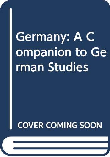 Stock image for Germany : A Companion to German Studies for sale by Better World Books: West