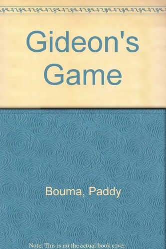 Gideon's Game (9780416163223) by Bouma, Paddy
