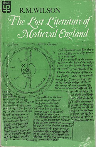 Beispielbild fr Lost Literature of Medieval England (University Paperbacks) zum Verkauf von Better World Books Ltd